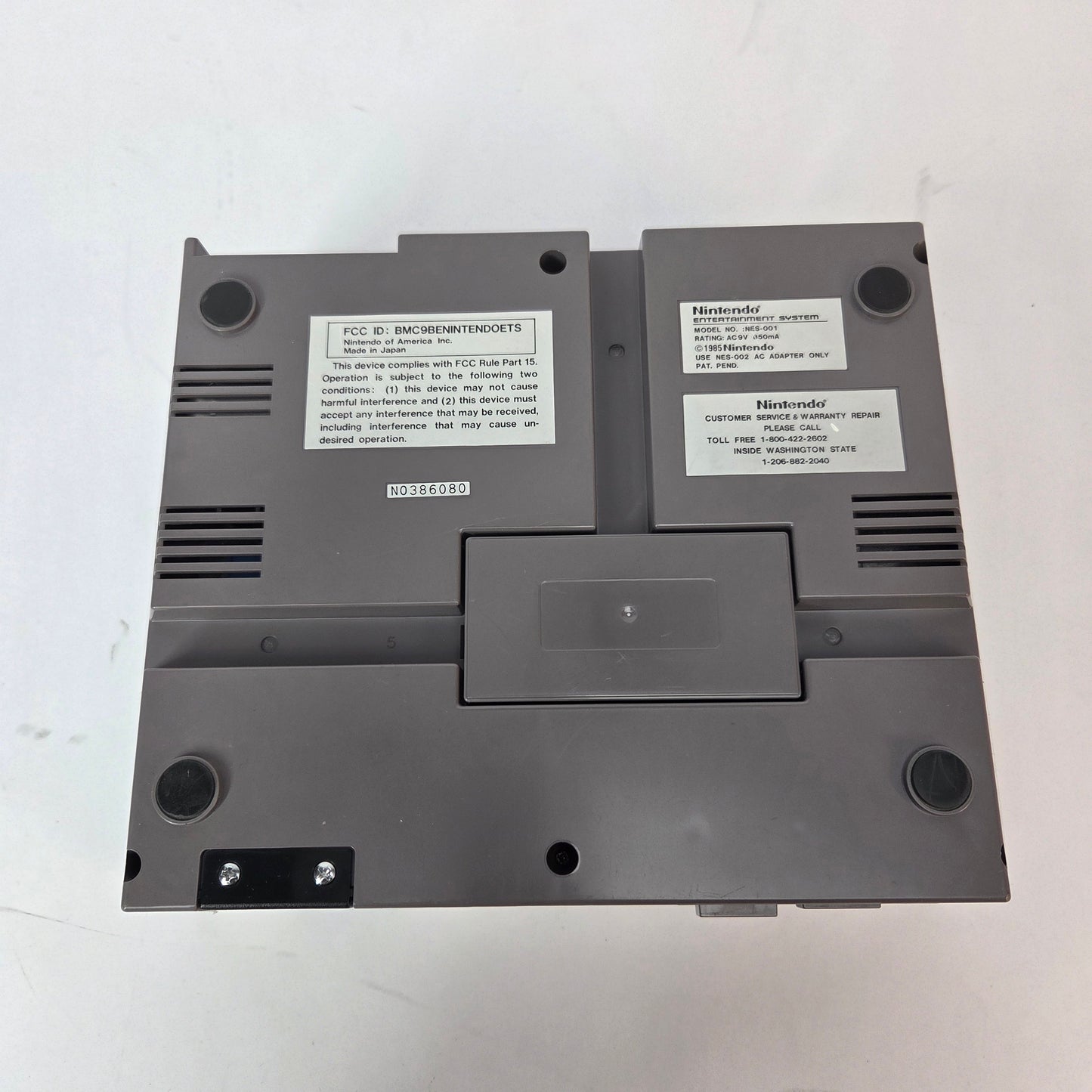 Nintendo NES Deluxe Set System Console w/ Rob the Robot CIB