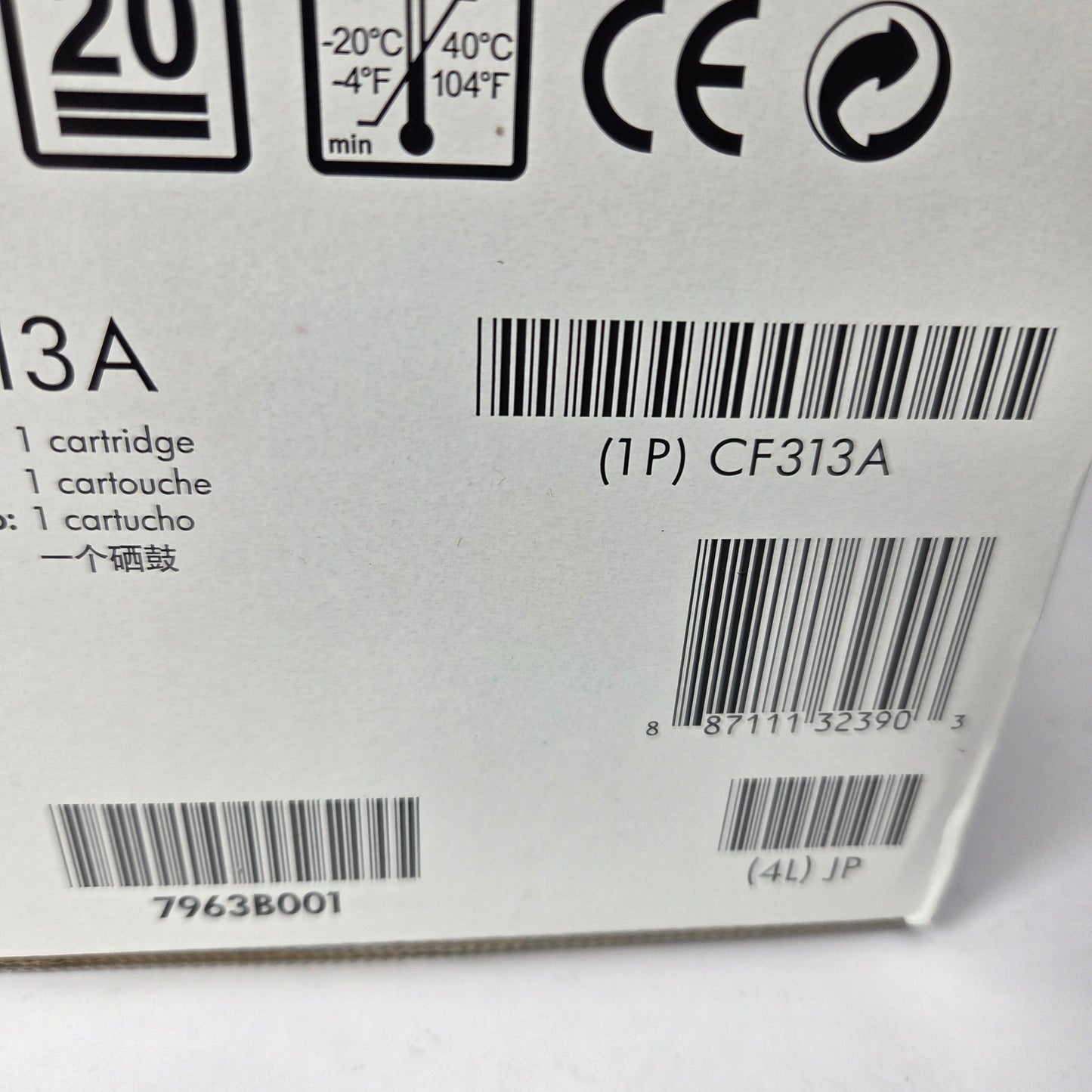 New HP 826A Laserjet Magenta Toner Cartridge CF313A