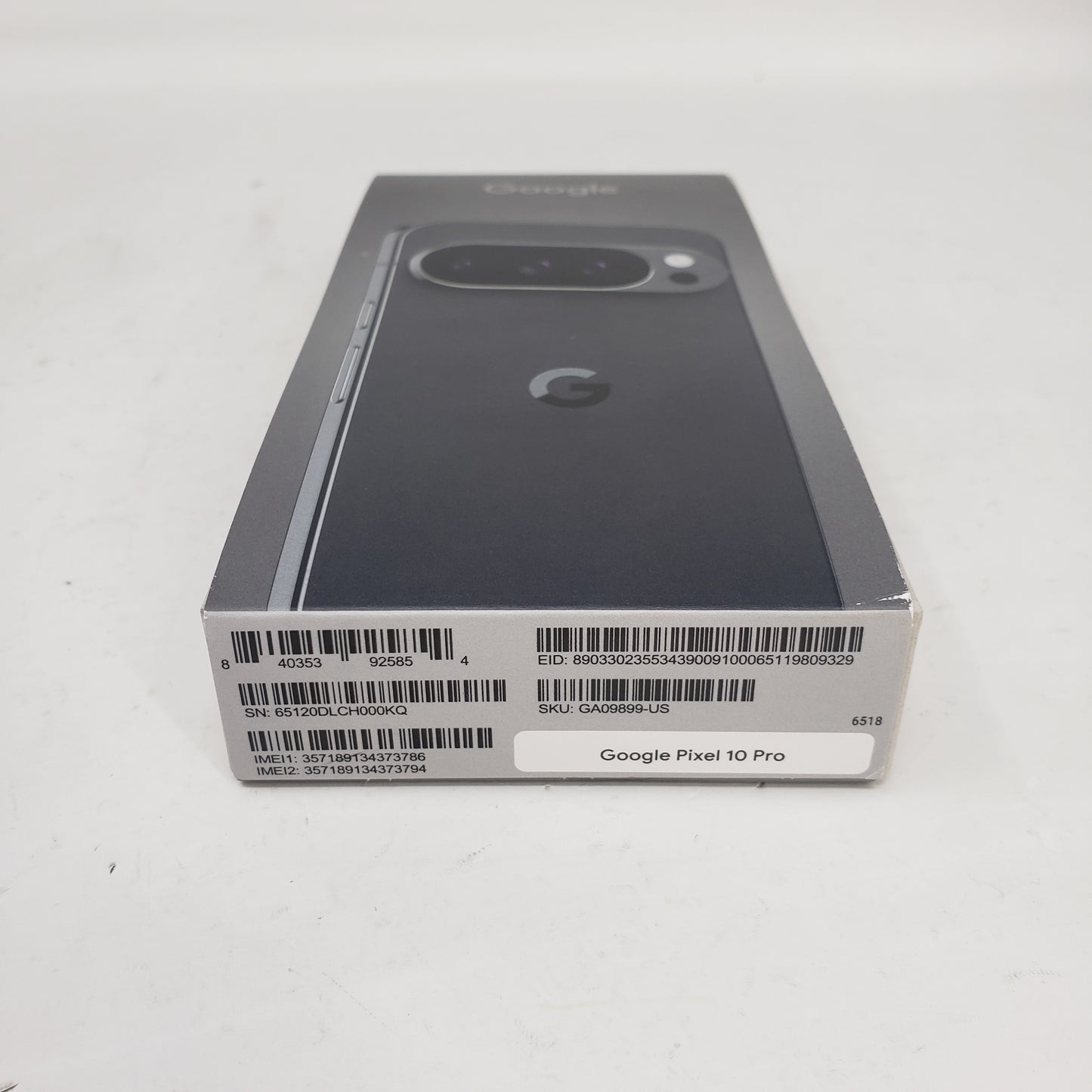 New Factory Unlocked Google Pixel 10 Pro 256GB Obsidian GA09899-US