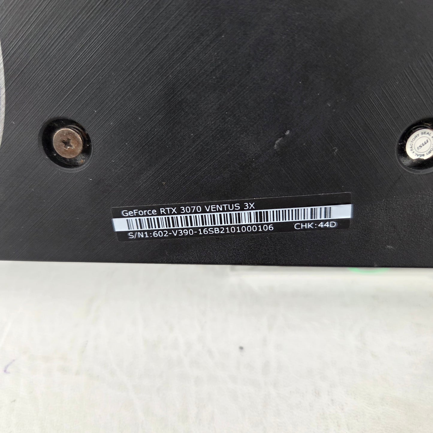 MSI GeForce RTX 3070 Ventus 3X OC 8GB GDDR6 Graphics Card