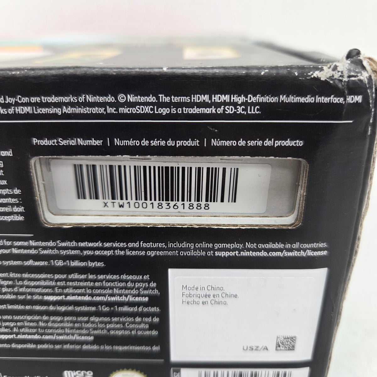 New Nintendo Switch OLED HEG-001 Zelda Tears of the Kingdom Edition