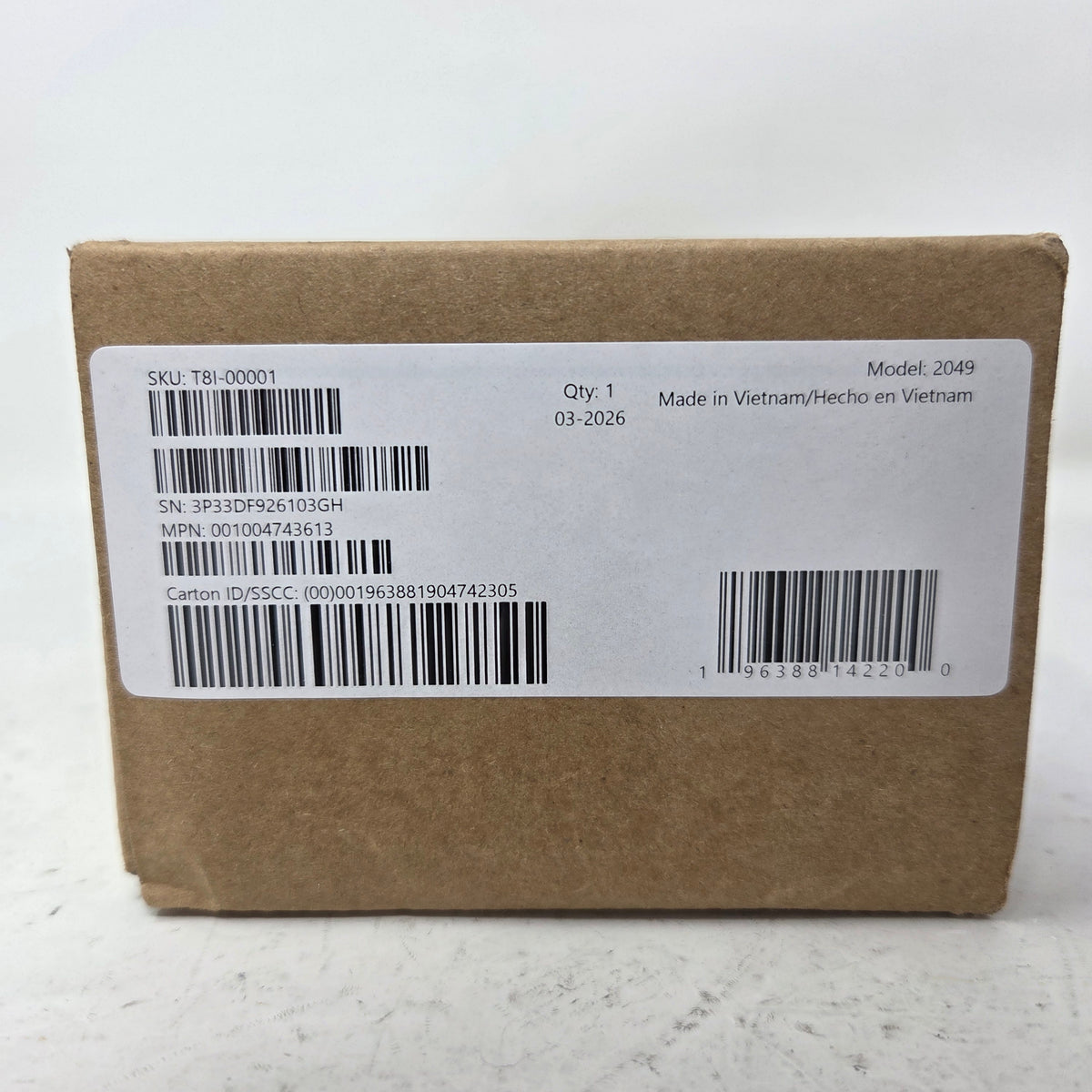 New Microsoft T8I-00001 96 Watts Thunderbolt 4 Docking Station Black