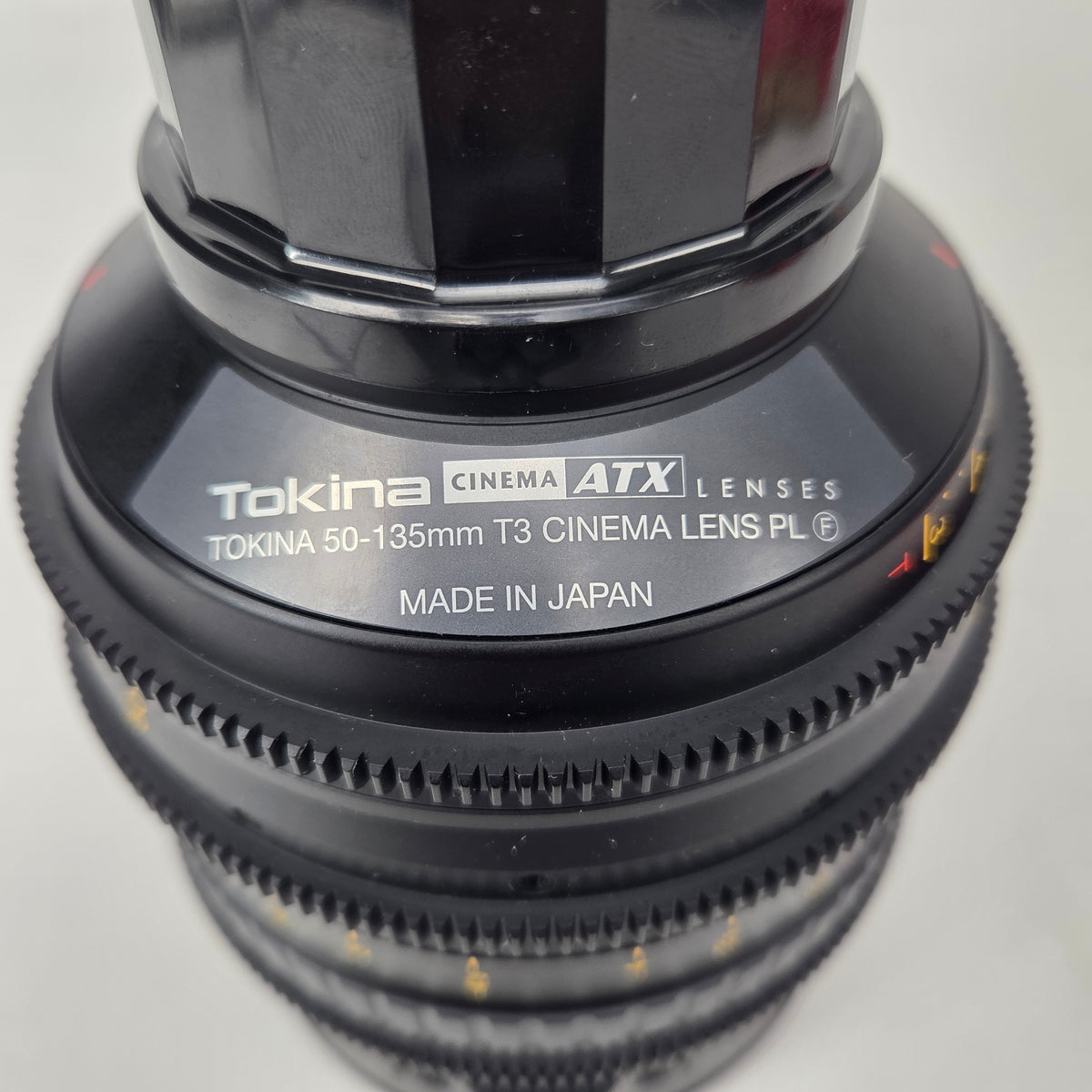 Tokina Cinema ATX 50-135mm T3.0 Cine Lens PL Mount Zoom Haida MC-UV PRO II 112mm