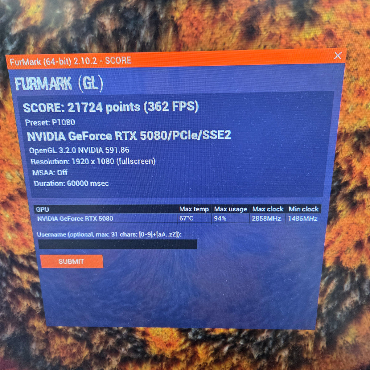 PNY GeForce RTX 5080 OC 16GB GDDR7 Graphics Card VCG508016TFXPB1-O