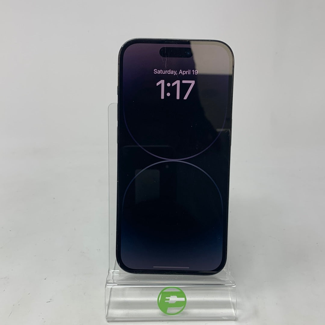 Unlocked Apple iPhone 14 Pro 256GB SPACE BLACK MQ0N3LL/A