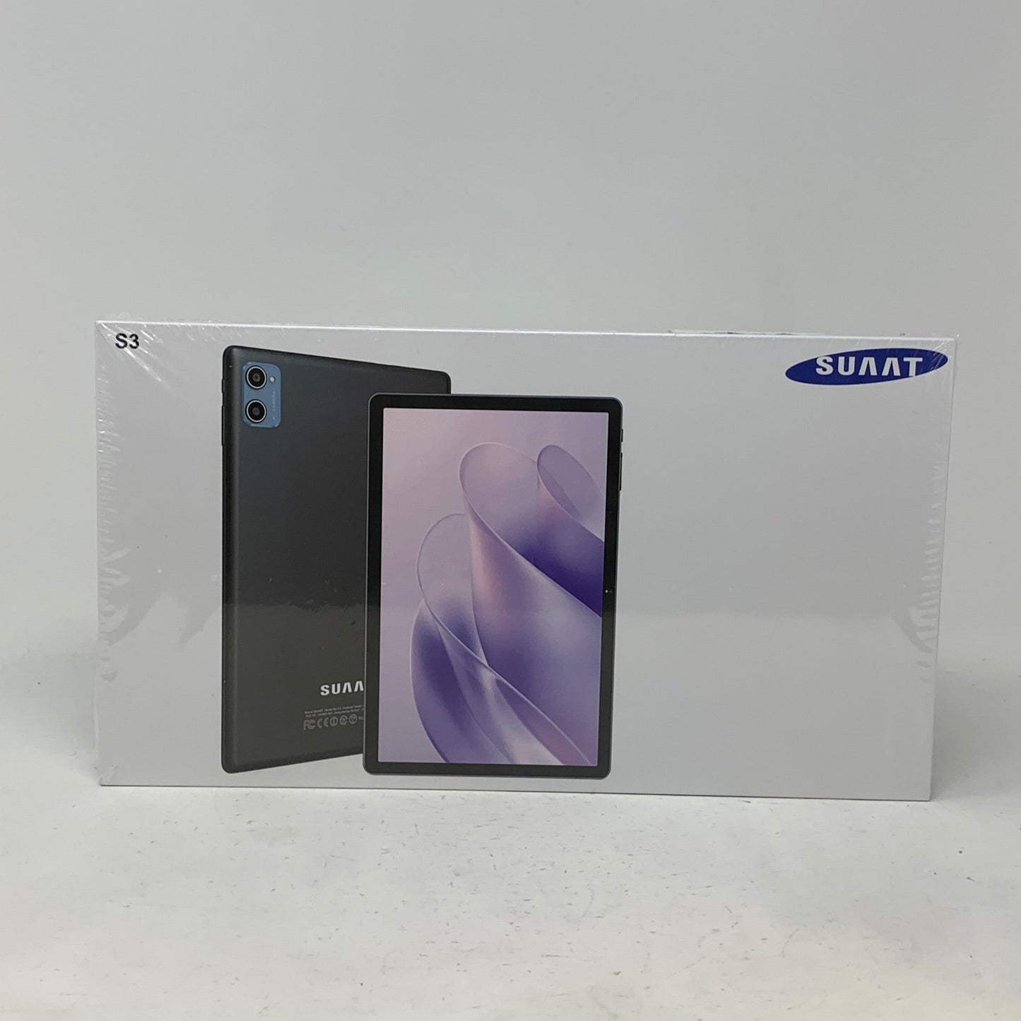 New WiFi Only SUAAT S3 Tablet 128GB Gray S3