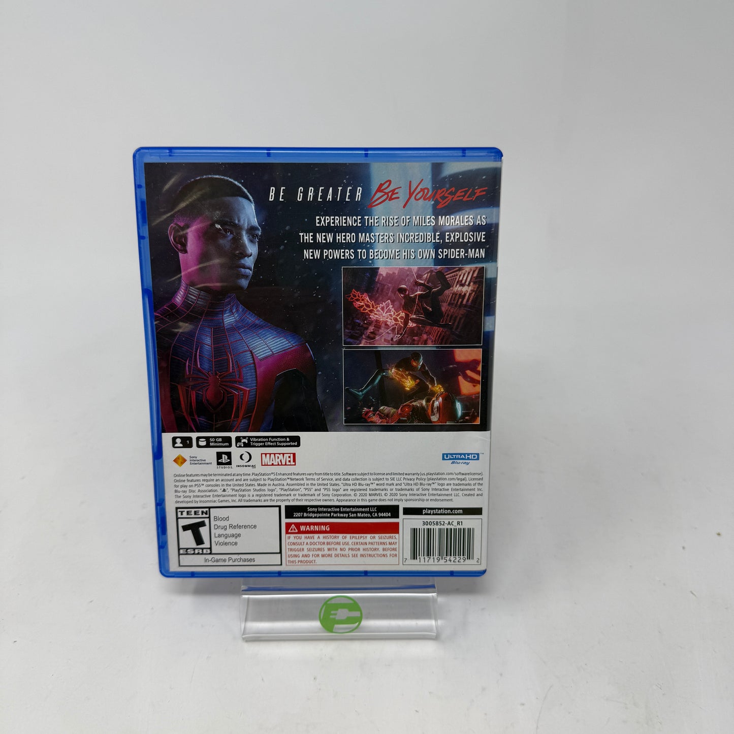 Marvel Spiderman: Miles Morales (Sony PlayStation 5 PS5, 2020)