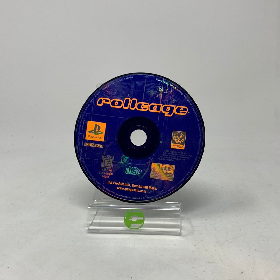 Rollcage (Sony PlayStation 1 PS1, 1999)