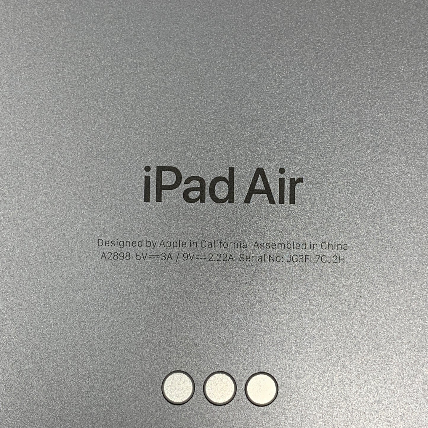 WiFi Only Apple iPad Air 13" M2 128GB 18.5 Space Gray A2898