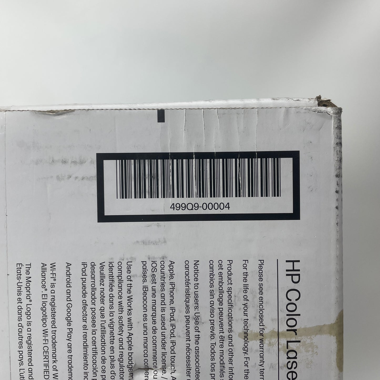 New HP LaserJet Pro Wireless Color Laser Printer White 3201DW