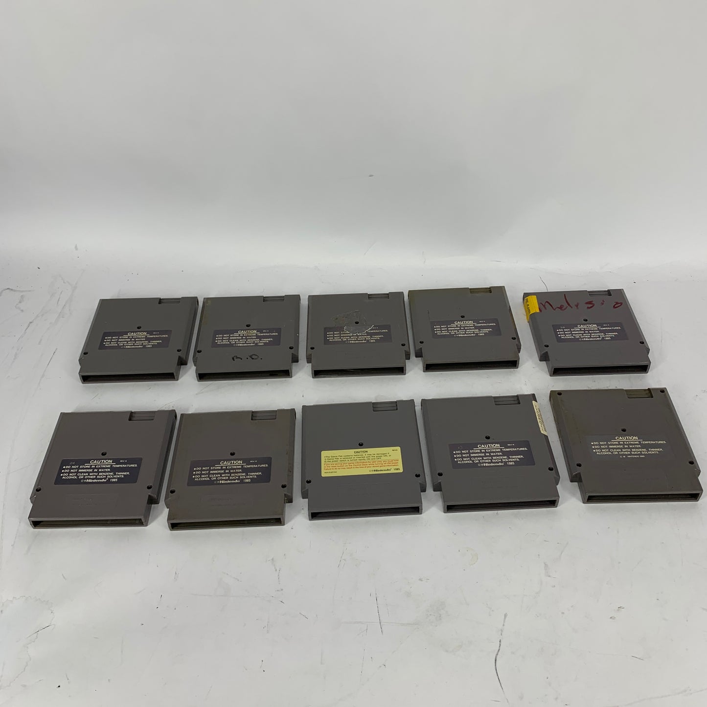 Lot of 10 Nintendo NESGames