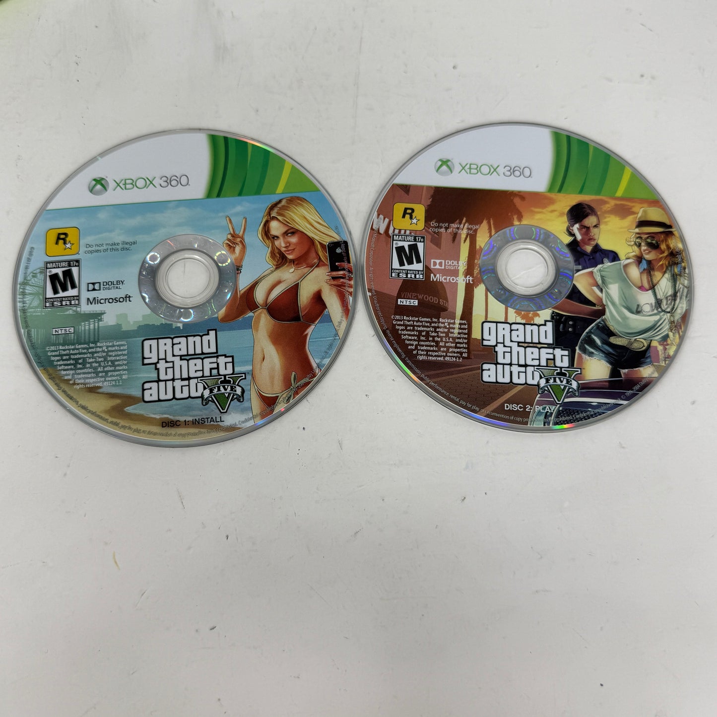 Grand Theft Auto V (Microsoft Xbox 360, 2013)