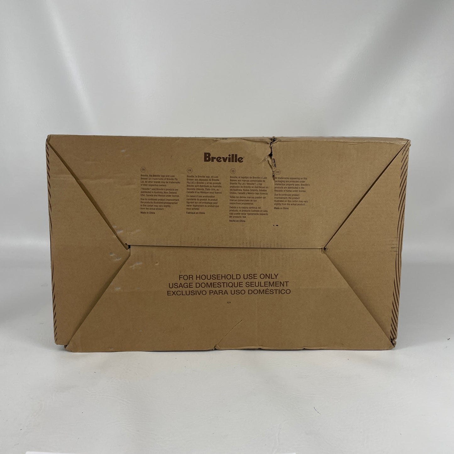 New Breville Luxe Brewer Thermal Coffee Maker Stainless Steel BDC465
