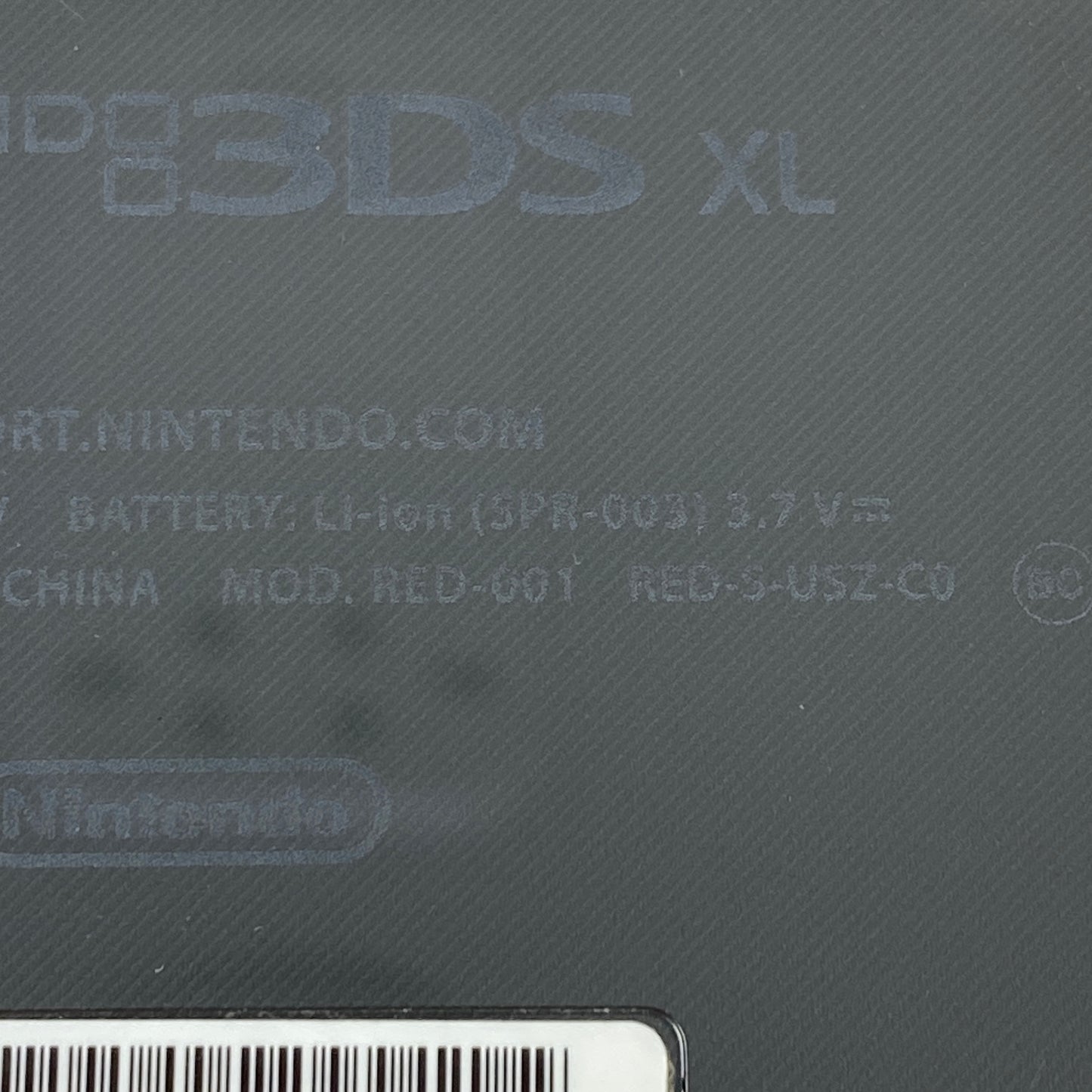 Nintendo New 3DS Black RED-001