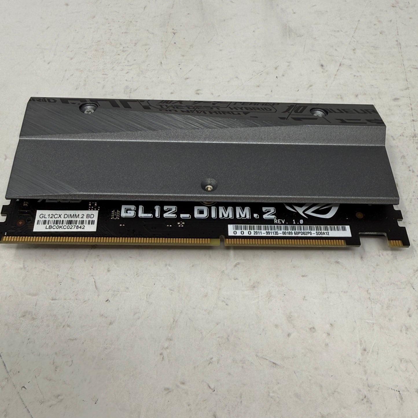 Asus GL12CX DIMM.2 BD Proprietary M.2 Riser Card SD0A12
