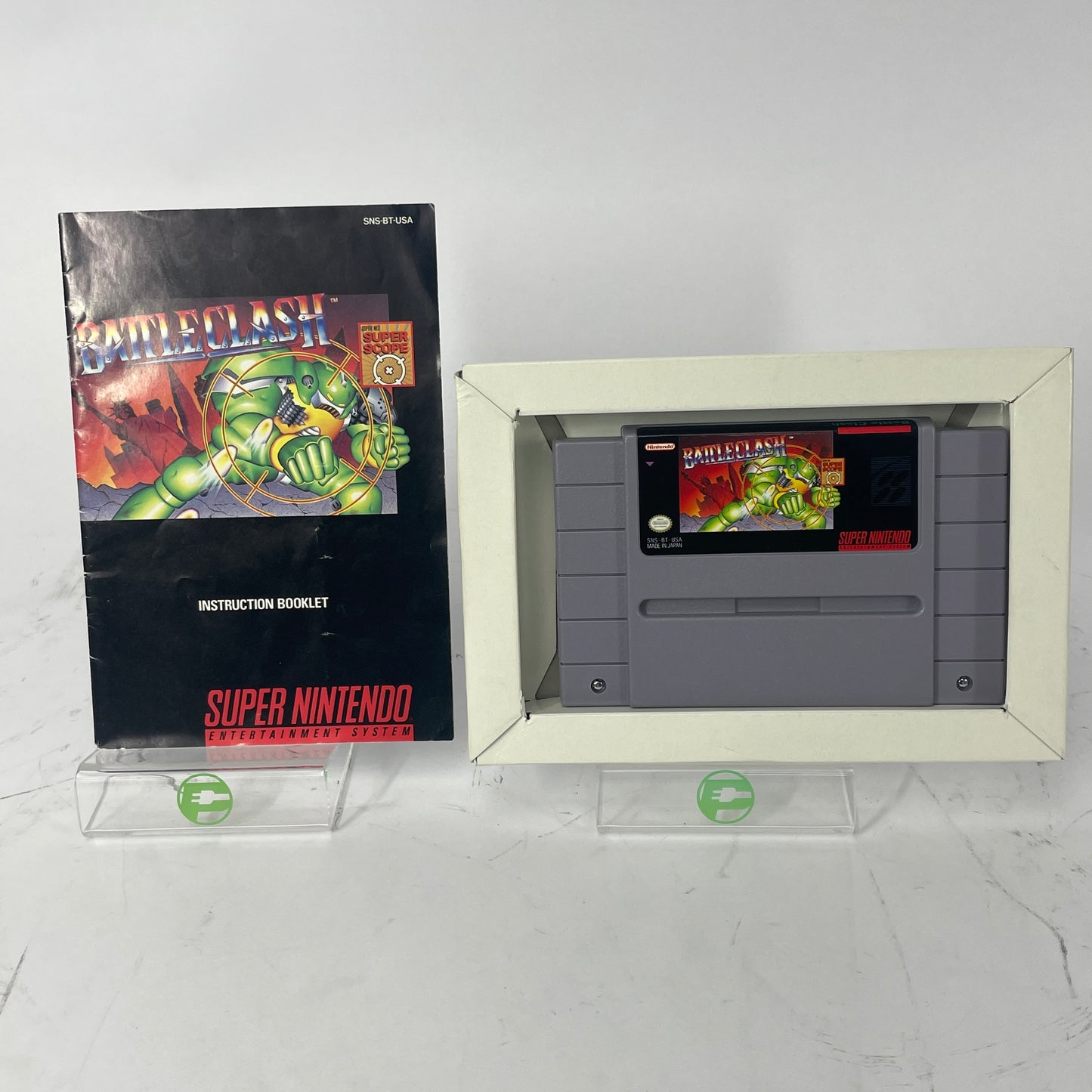 Battle Clash (Super Nintendo SNES, 1992) Complete CIB