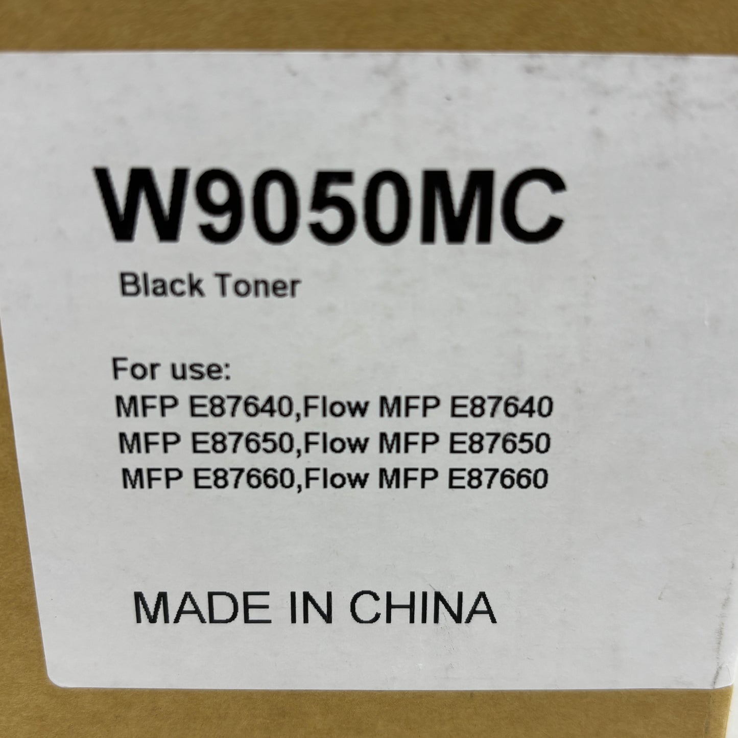 New HP W9050MC GPR53 Black Toner Cartridge