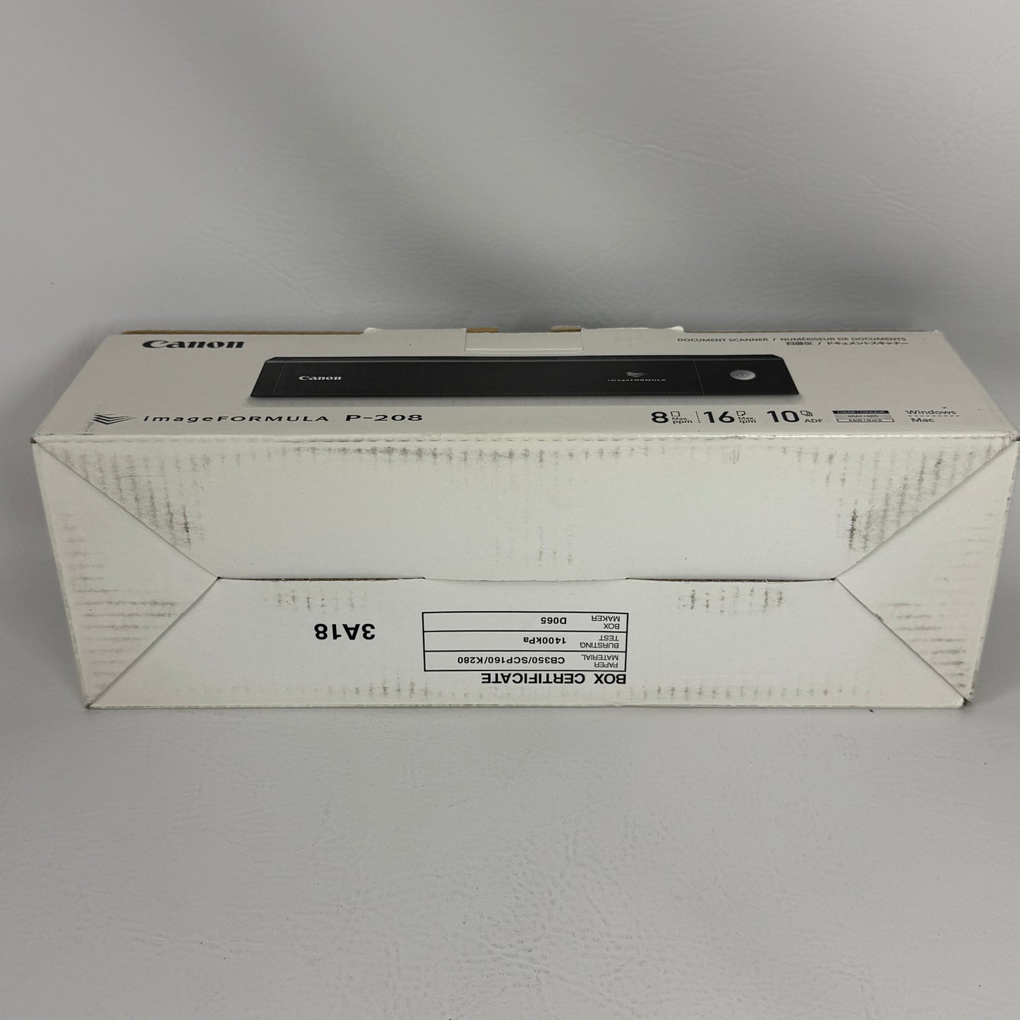 Canon 6907B007 Image FORMULA P-208 Scan-Tini Personal Document Scanner P208