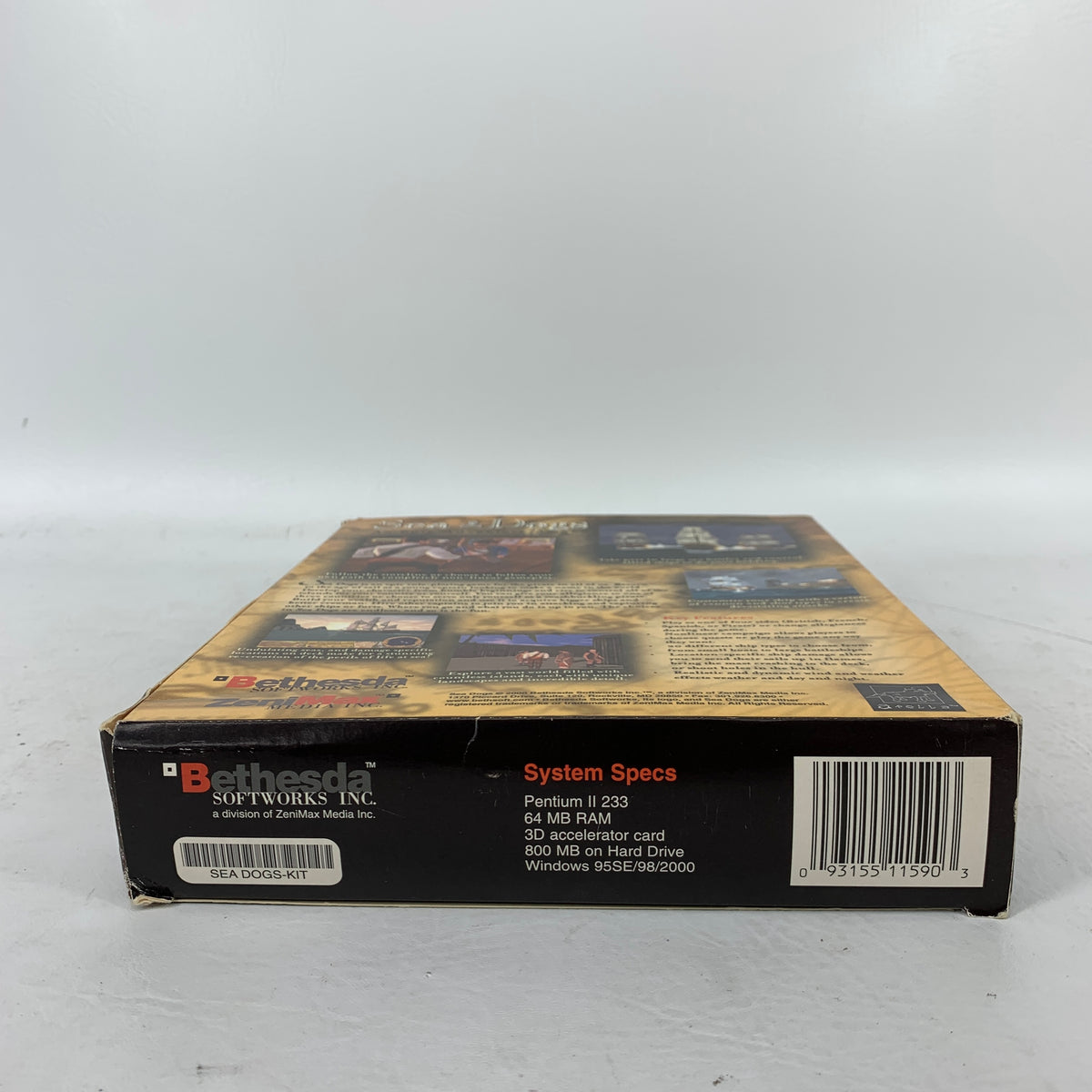 Sea Dogs PC Windows 2000 Adventure Game