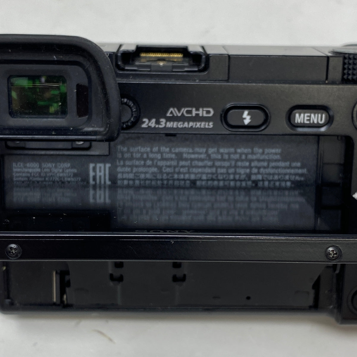 Sony Alpha A6000 24.3MP Mirrorless Interchangeable Lens