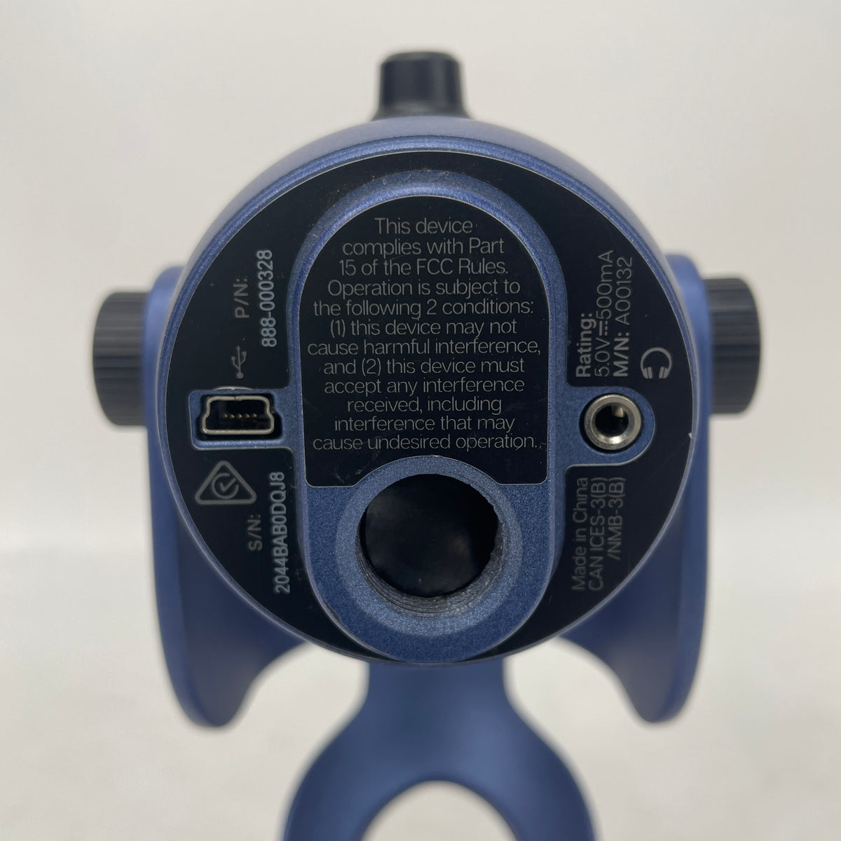 Blue Yeti 20Hz - 20kHz USB Multi-Pattern Condenser Microphone A00132
