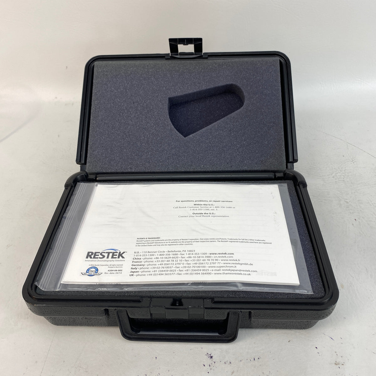 Restek ProFLOW 6000 Electronic Flowmeter 22656 Gas Chromatography w/ Case Manual
