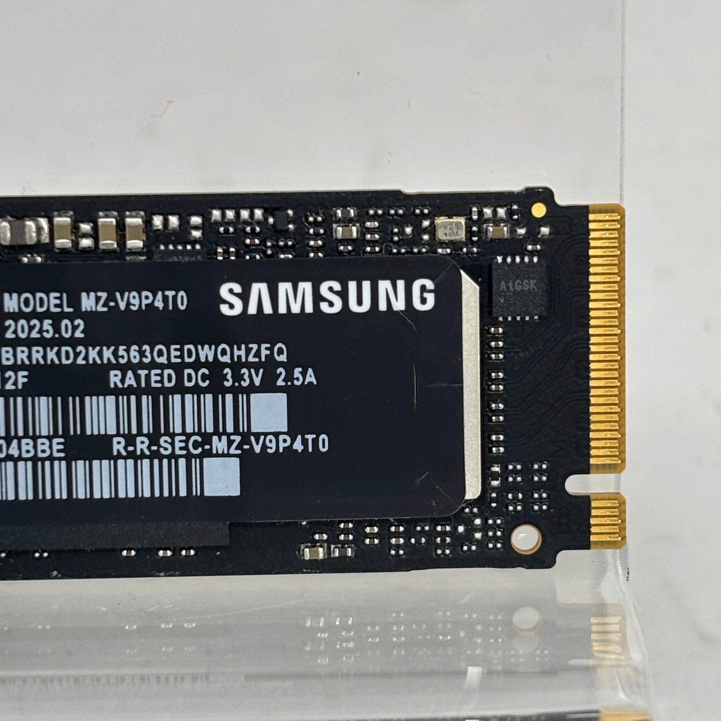 Samsung 2280mm V-Nand 990 Pro 4TB M.2 NVMe Gen 4.0 x 4 SSD MZ-V9P4T0