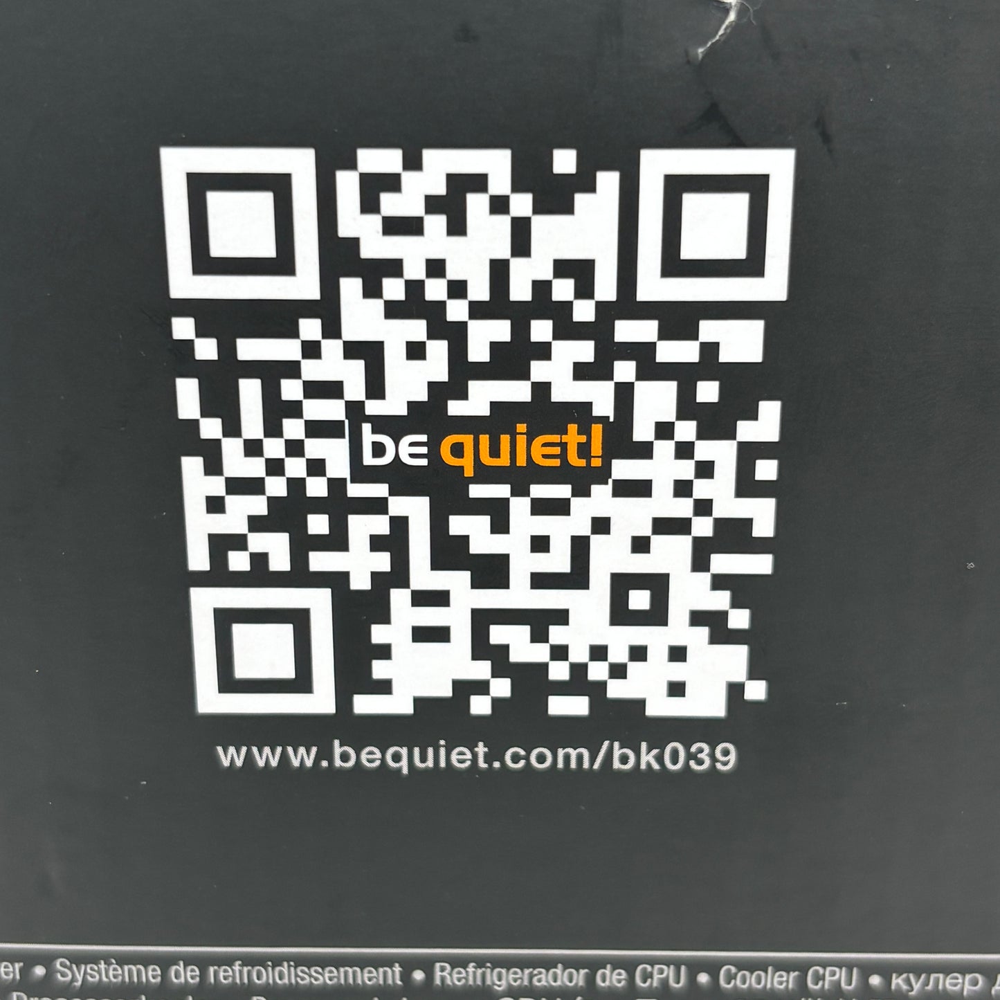 New be quiet! Pure Rock 3 120mm Rifle CPU Air Cooler ATX Full BK039