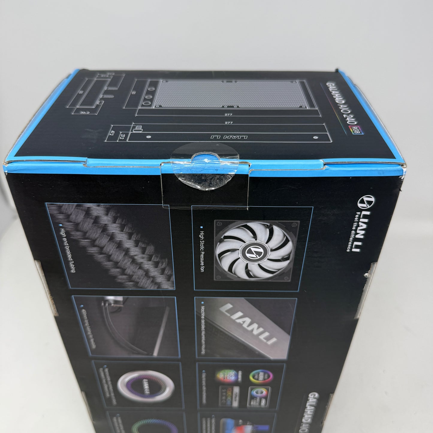 New Lian Li GA-240B CPU Liquid Cooler (AIO) GA-240B BLACK