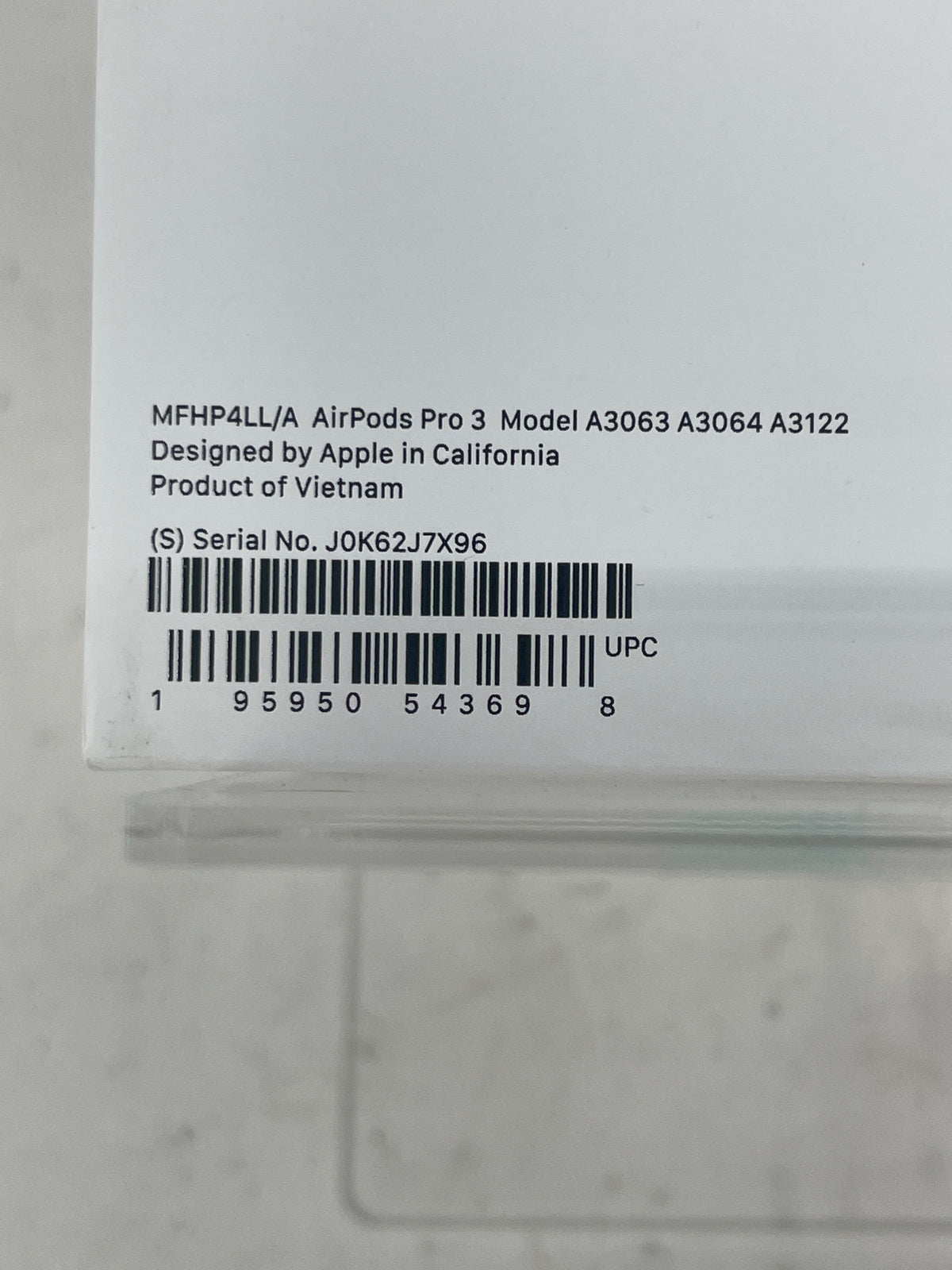 New Apple AirPods Pro 3rd Gen with MagSafe Charging Case A3064 A3063 A3122