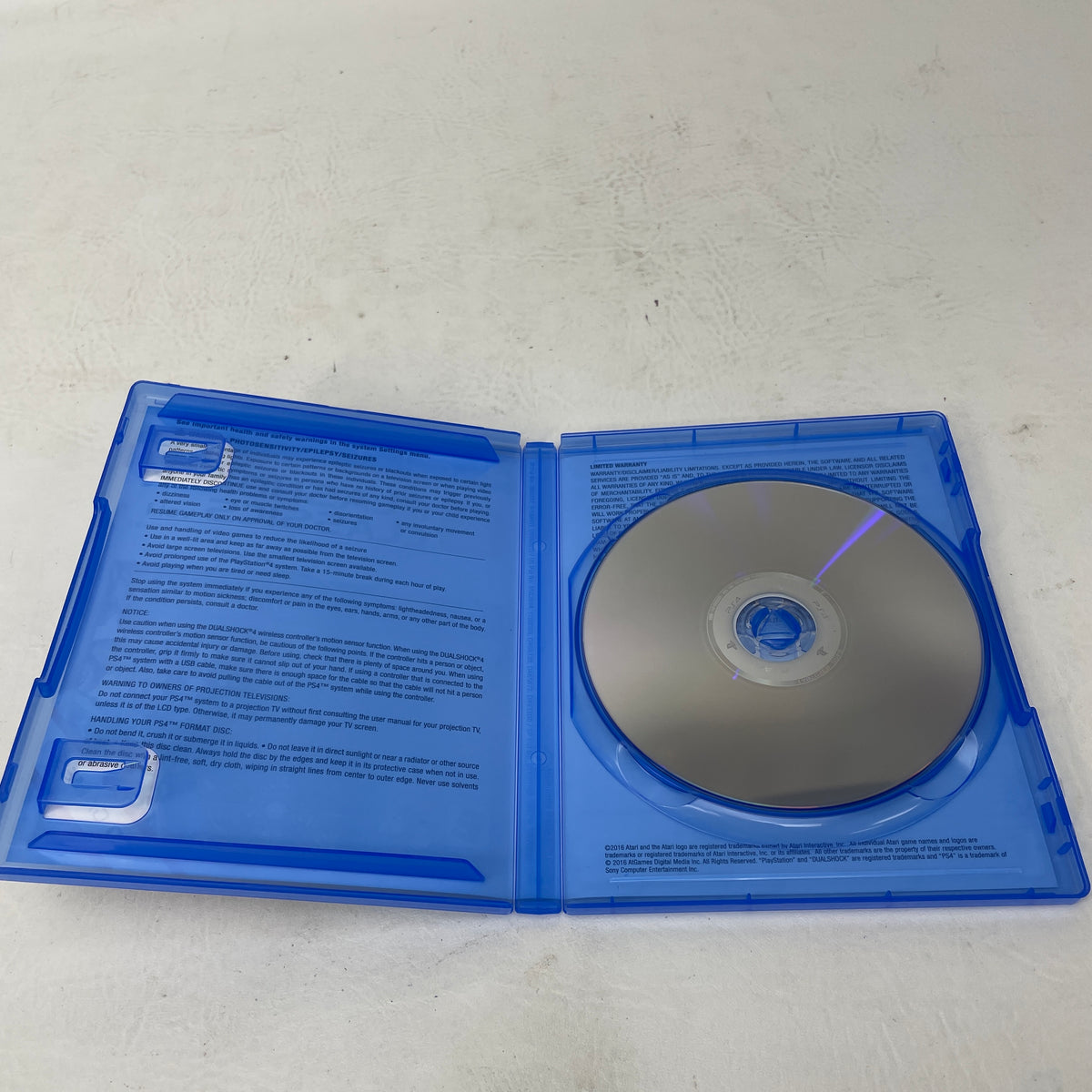 Atari Flashback Classics Vol 1 (Sony PlayStation 4 PS4, 2016)