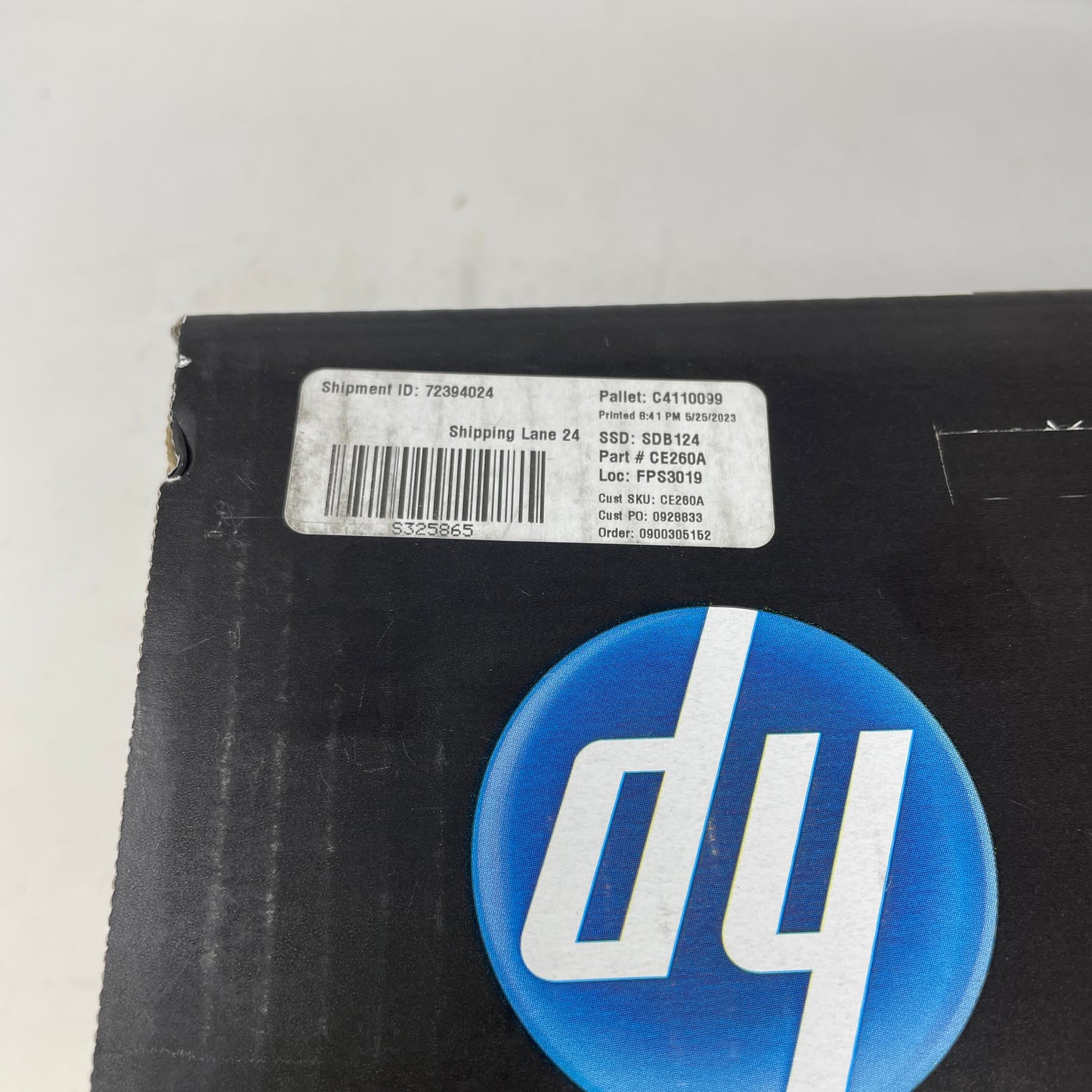 New HP LaserJet 647A Black Original Toner Cartridge CE260A