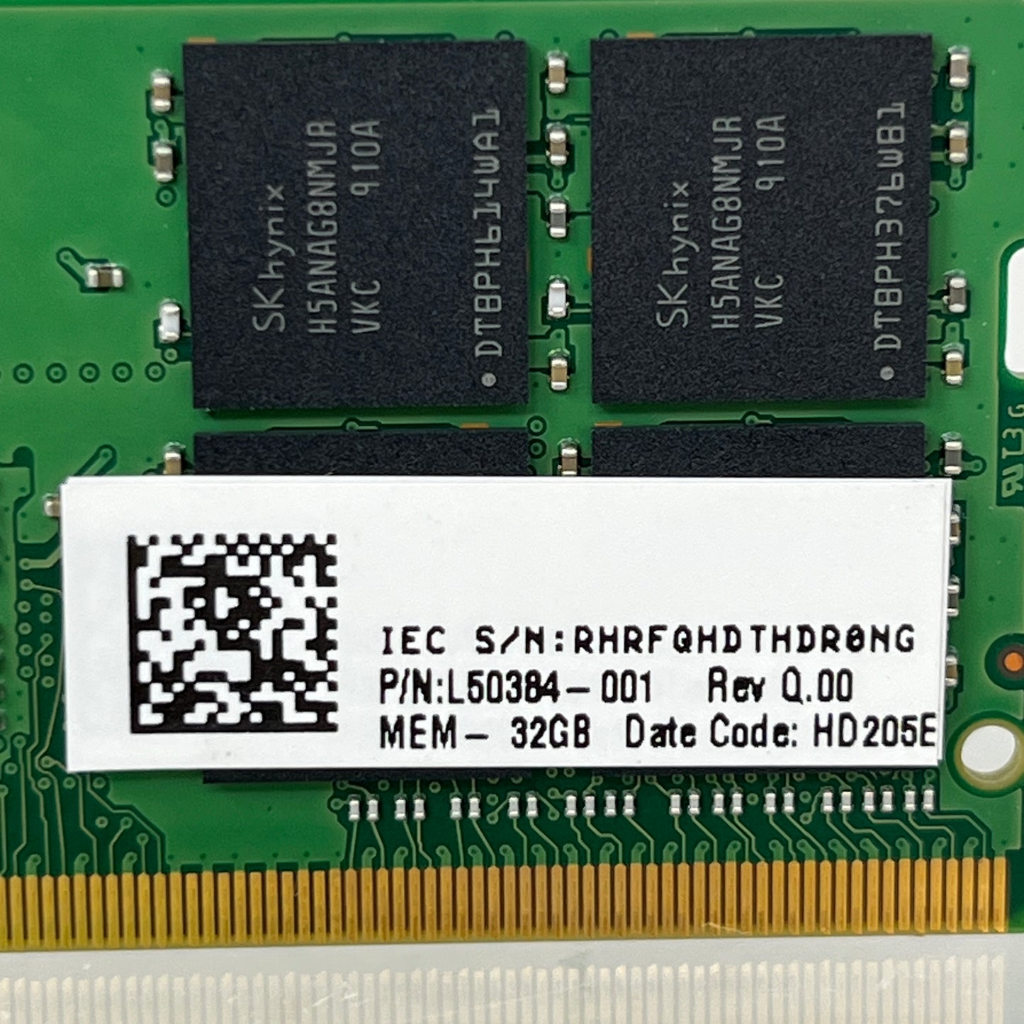 SK Hynix PC4-2666V-SE1 32GB (1x32GB) RAM DDR4 2666MHz HMAA4GS6MJR8N