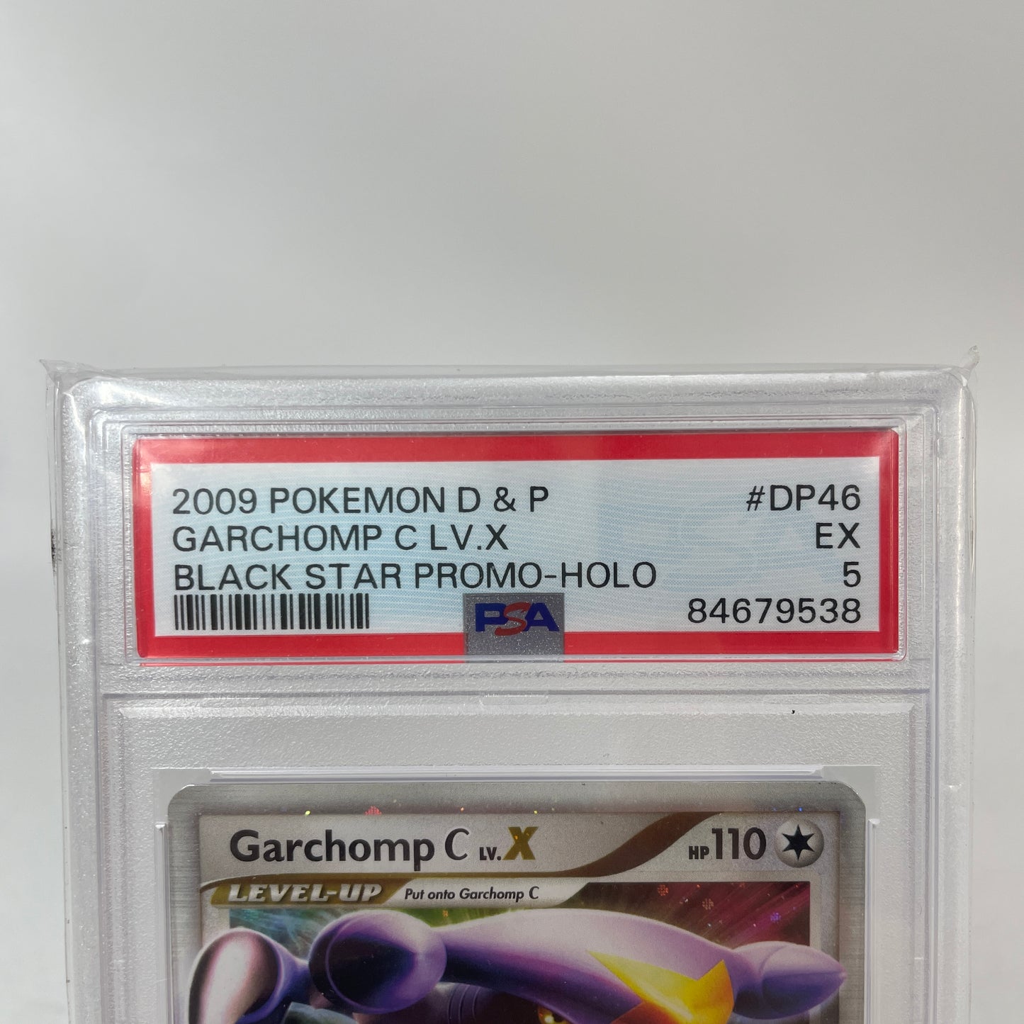 Pokémon TCG Black Star Promo Holo Garchomp C LV. X DP46 Holo English PSA 5