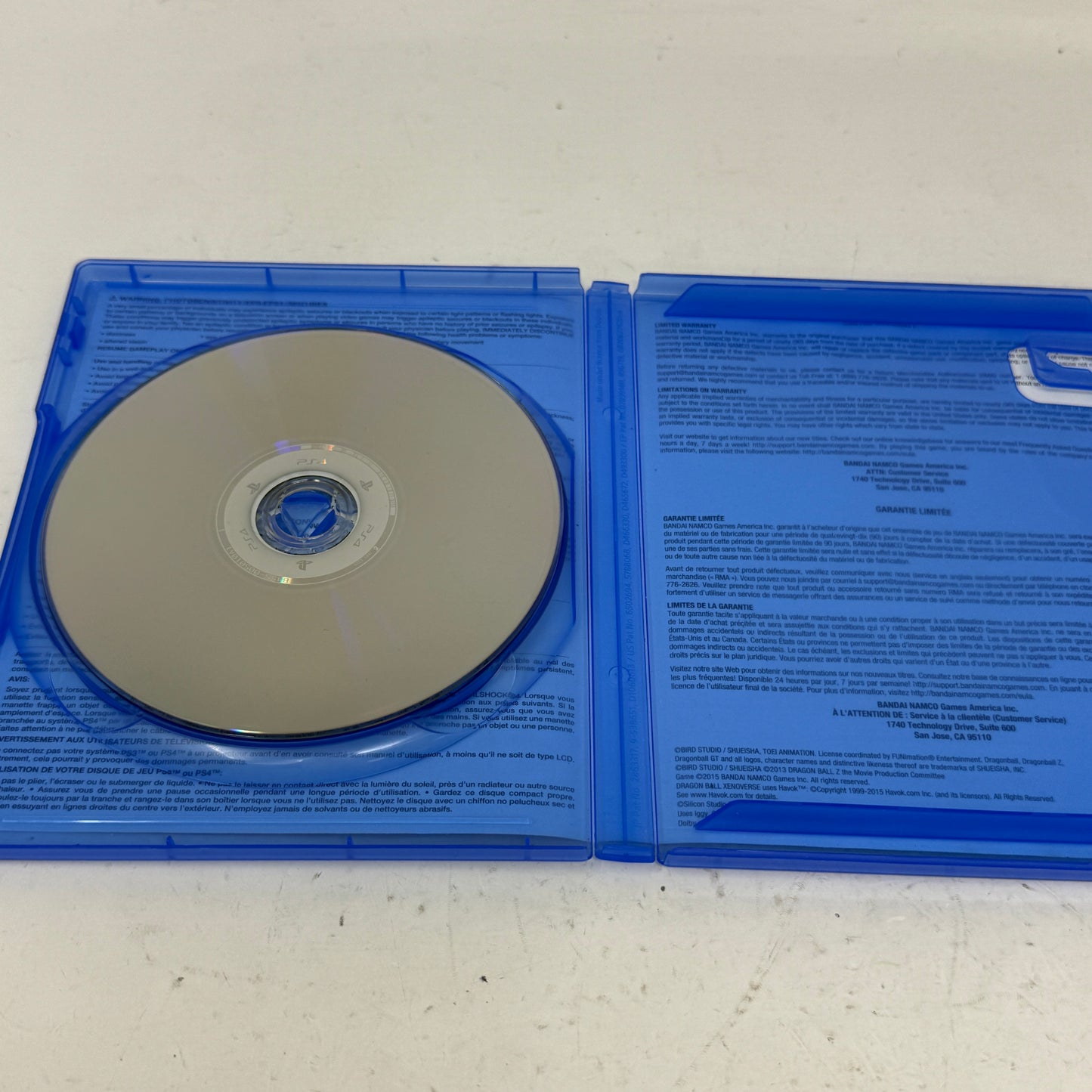 Dragon Ball Xenoverse (Sony PlayStation 4 PS4, 2015)
