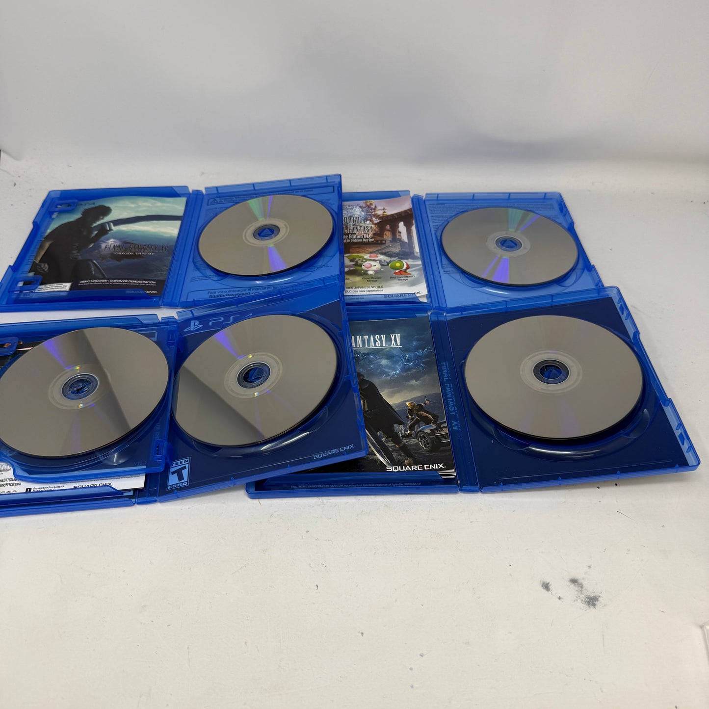 Lot of 4 Sony PlayStation 4 PS4 Games- Final Fantasy