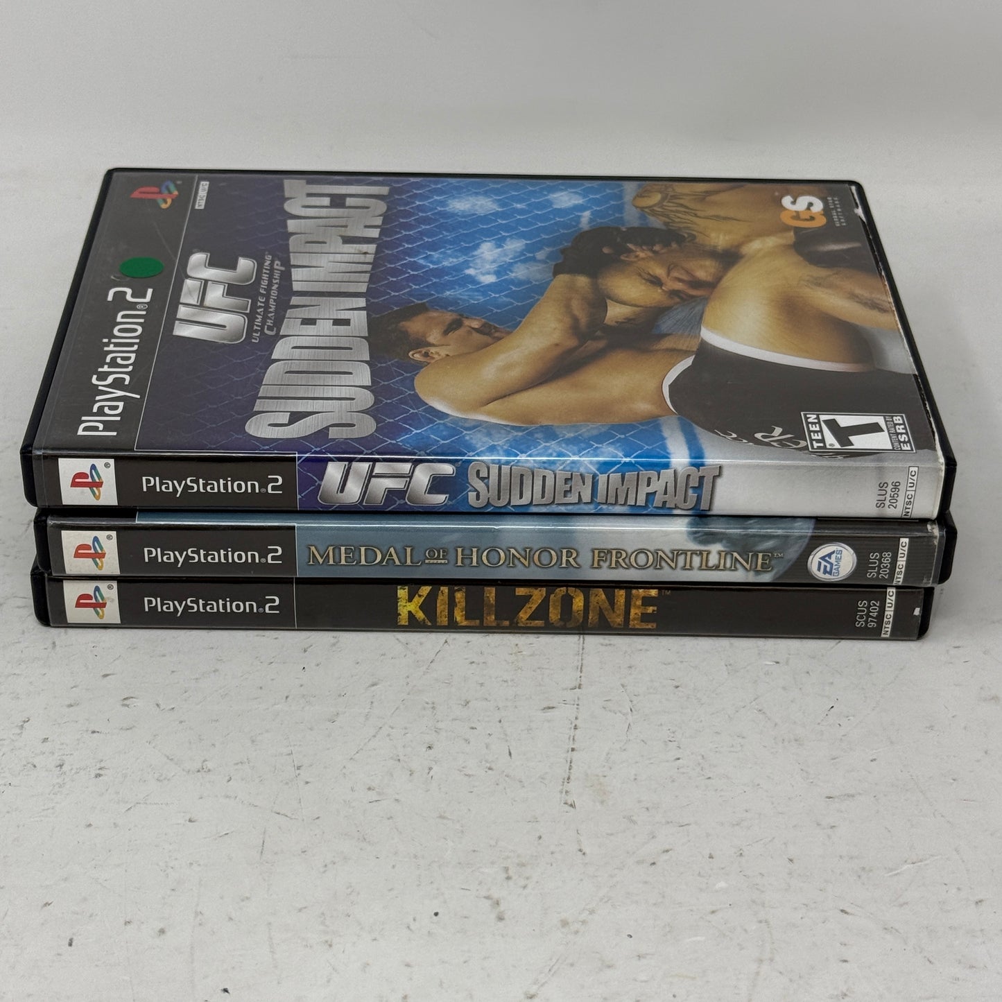 Lot of 3 Sony PlayStation 2 PS2 Games