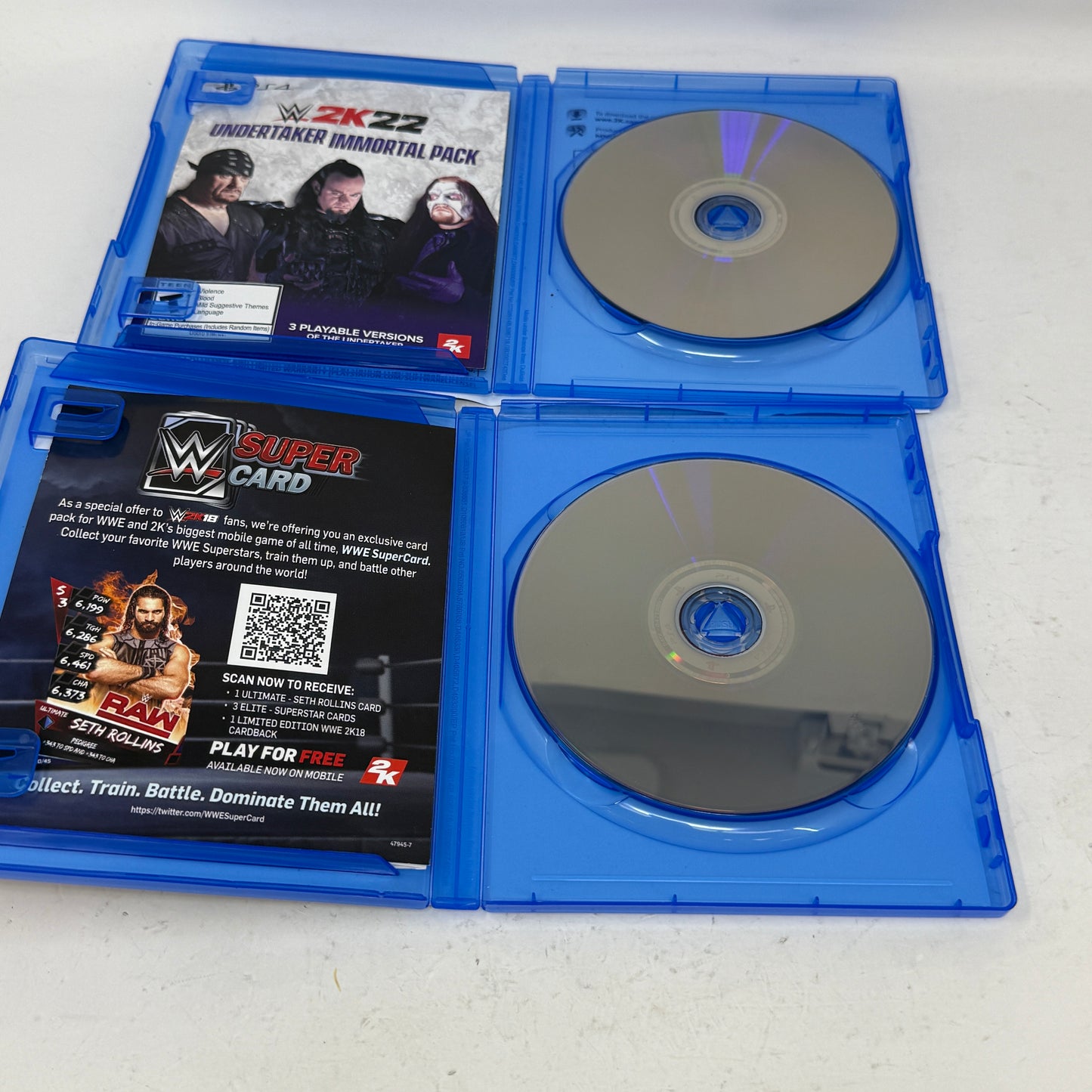 Lot of 2 Sony PlayStation 4 PS4 Games-W2K