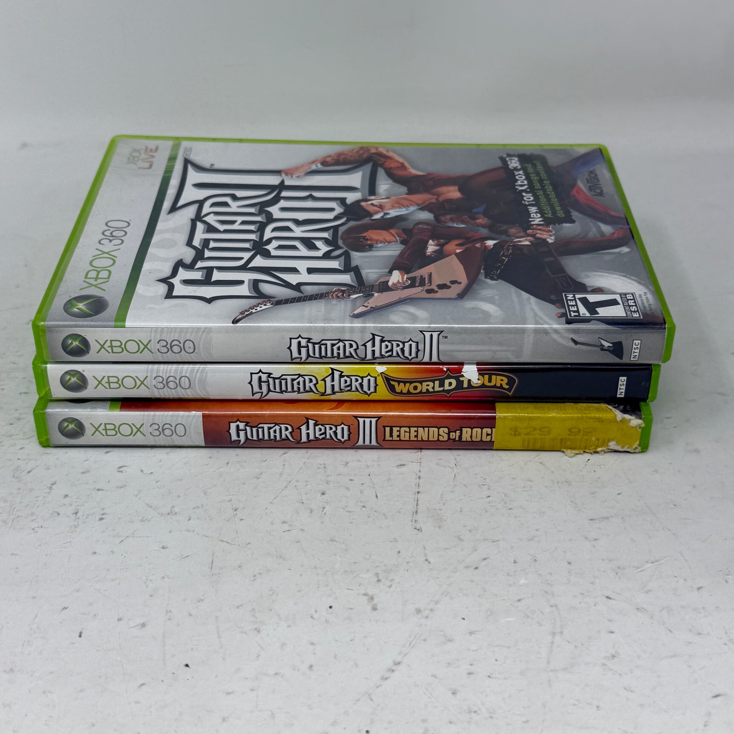 Lot of 3 Games Microsoft Xbox 360