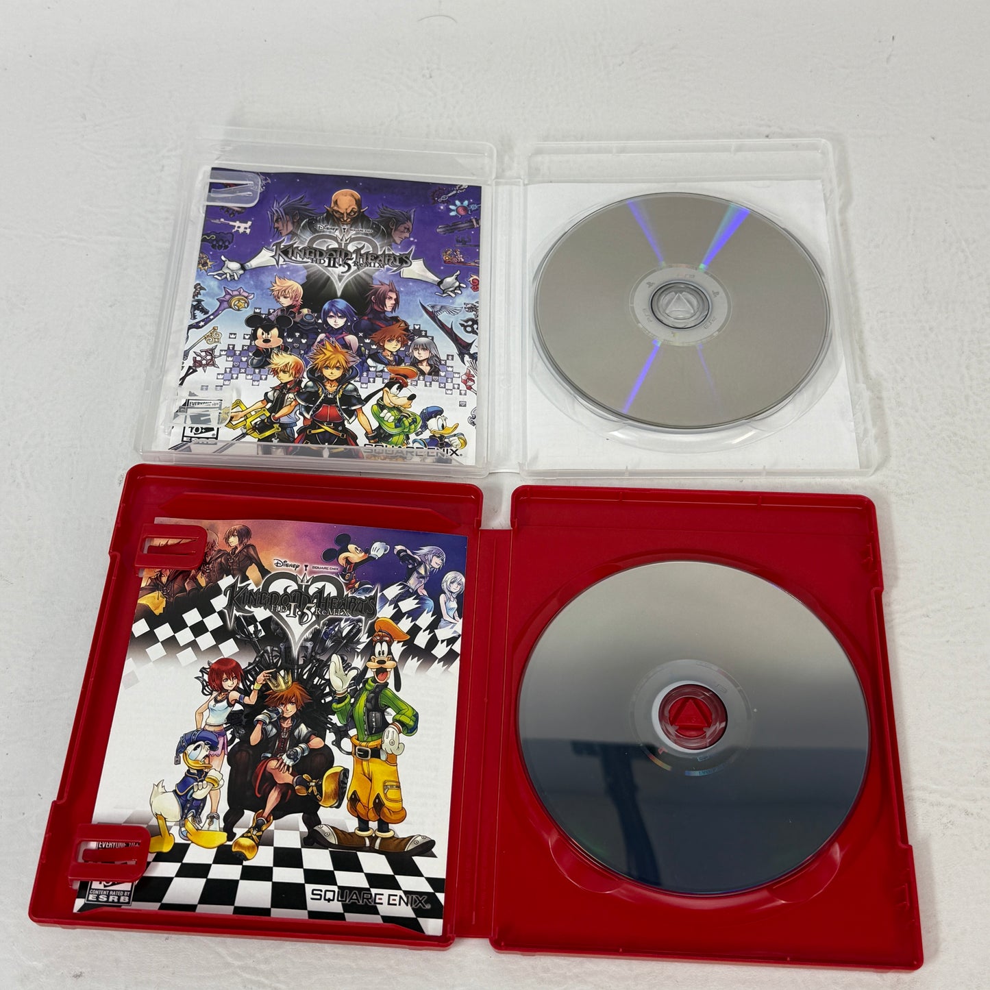 Sony PlayStation 3 PS3 Game Lot: Kingdom Hearts HD 1.5 ReMIX & 2.5