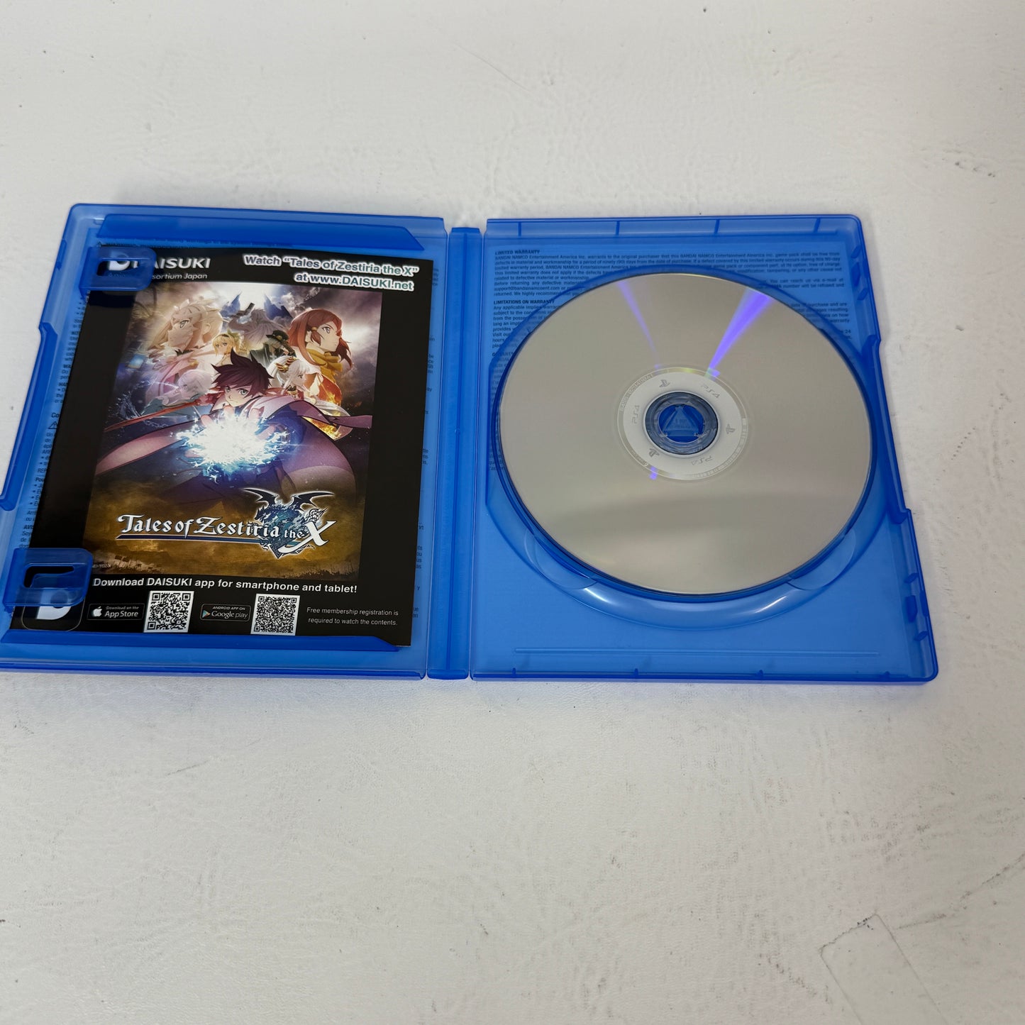 Tales of Berseria (Sony PlayStation 4 PS4, 2017)
