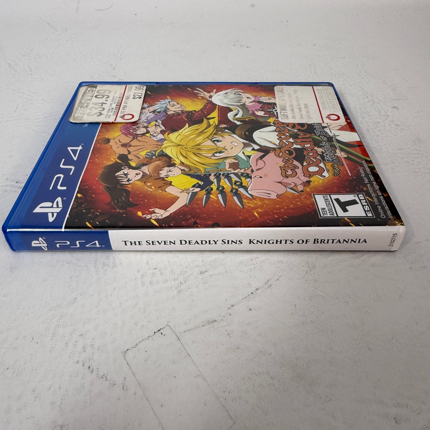 Seven Deadly Sins: Knights of Britannia (Sony PlayStation 4 PS4, 2018)