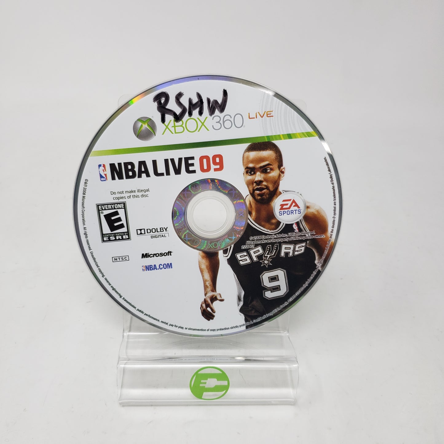 NBA Live 09 (Microsoft Xbox 360, 2008)