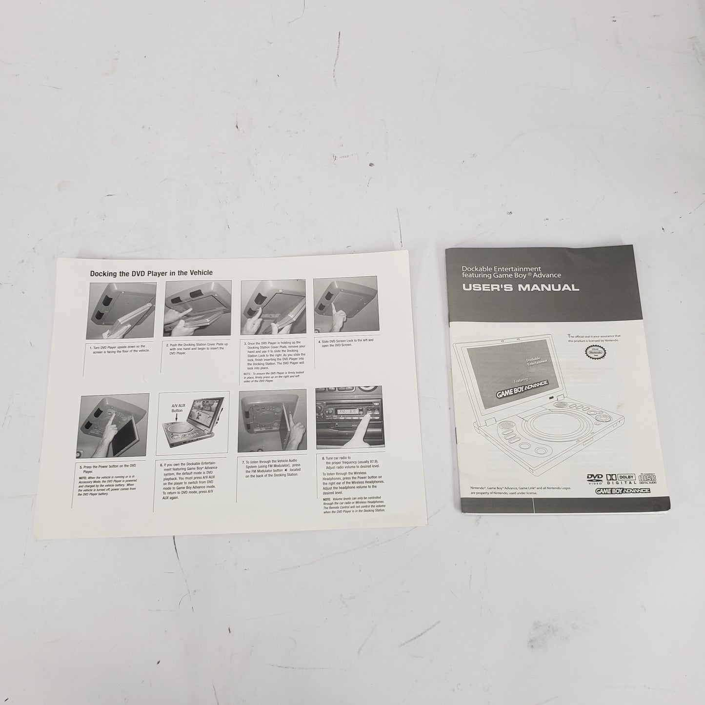 Visteon Dockable Entertainment System Game Boy Advance