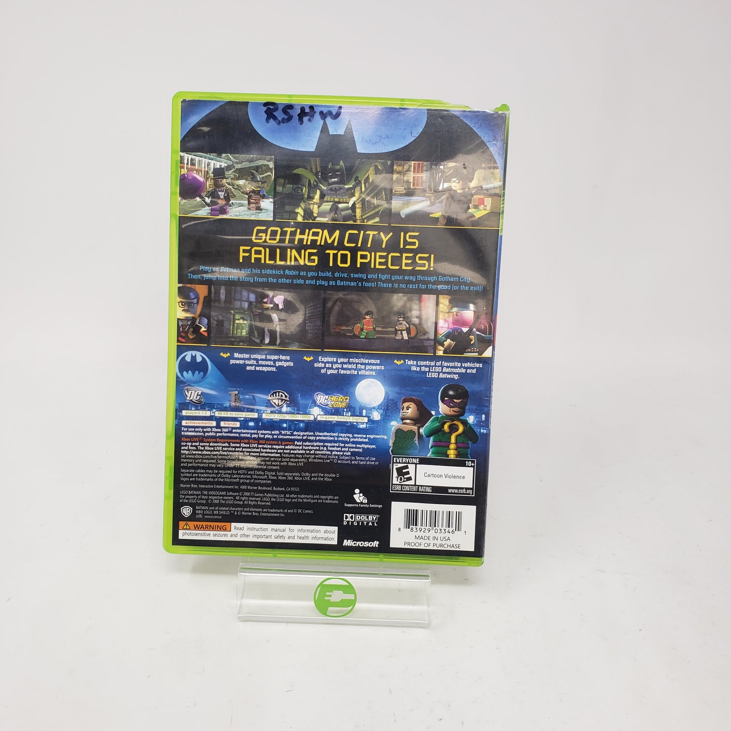 LEGO Batman The Videogame (Microsoft Xbox 360, 2008)