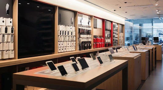 Customer making a device sale at PayMore Springfield.