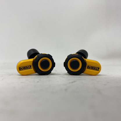 New DeWalt Jobsite Pro-x2 Wireless Bluetooth Earbuds Black DXMA1902097