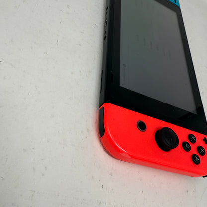 Nintendo Switch v2 Video Game Console HAC-001 (-01) Red/Blue