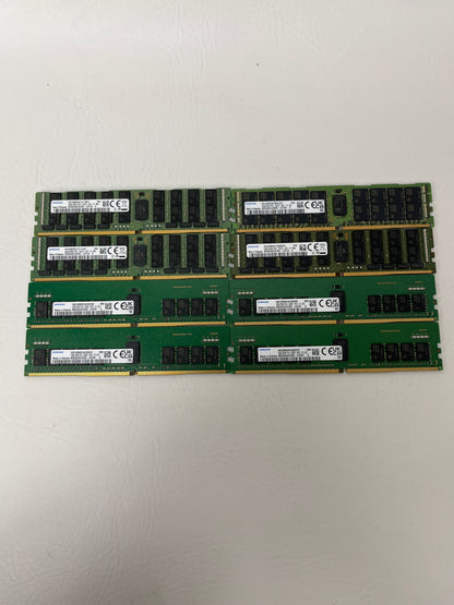 Lot of 8 Samsung 2Rx8 Server RAM DDR4
