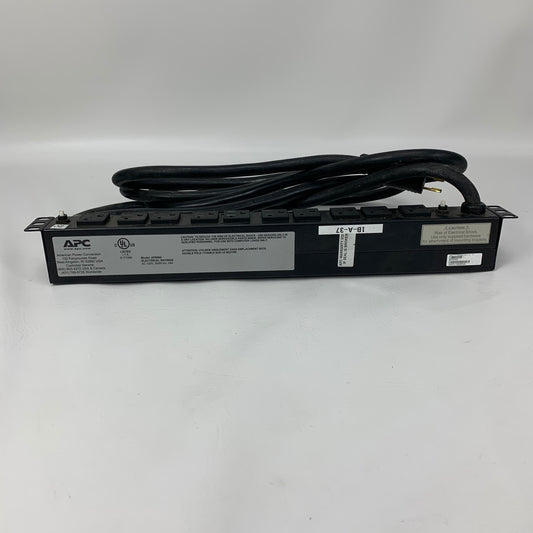 APC Rack PDU AP9560 Basic 1U 30A 120V Power Distribution Unit – 10 Outlets